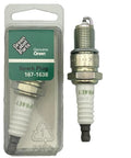 Carburetor Kit With OEM Air Filter And Fuel Filter Plus Spark Plugs For Onan RV Generators 5500 7000 HGJAA HGJAB HGJAC A043B781 5410765 Includes All Hard Parts For Easy Rebuild, showing Onan spark plug in packaging.