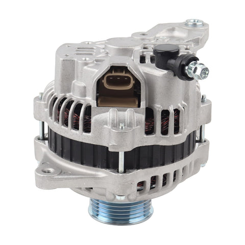 Beefy 90A 12V Alternator With Five Groove Pulley Fits 2004 To 2010 Subaru Impreza, 2006 To 2010 Forester, And 2006 Saab 9 2X