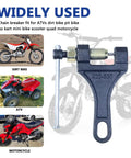 Heavy Duty Chain Breaker Tool For Motorcycle ATV Dirt Pit Bike Go Kart Scooter And Bicycle Chains 420 428 520 525 528 530