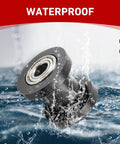 Waterproof rolling wheel from Two Pack Chain Tensioner Guides For 0.3 And 0.4 Inch Chains With Rolling Wheel Pulley Wheel Guide For Dirt Bikes Motorcycles And Bicycles Durable Design For Rough Trails And Everyday Riding.