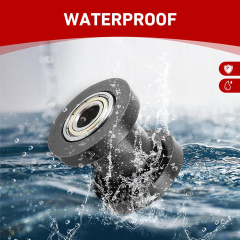 Waterproof rolling wheel from Two Pack Chain Tensioner Guides For 0.3 And 0.4 Inch Chains With Rolling Wheel Pulley Wheel Guide For Dirt Bikes Motorcycles And Bicycles Durable Design For Rough Trails And Everyday Riding.