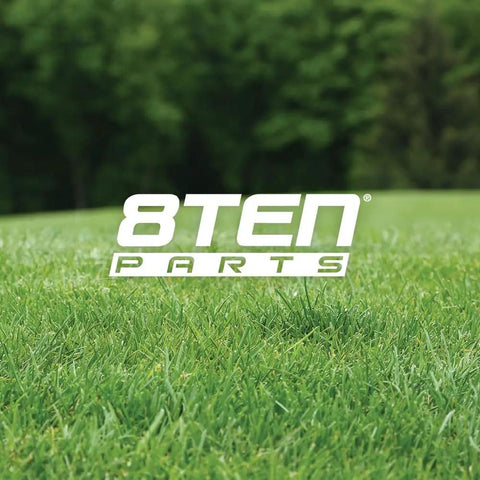 8TEN Parts logo on grass background