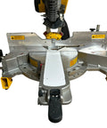 Zero Clearance Miter Saw Insert For Dewalt Sliding Compound Miter Saws, Built To Last, visible attached to saw base