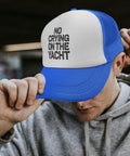 Royal Blue Adjustable Ponytail Baseball Hat For Men With Ponytail Hole Everyday Casual Cap Built For Sports And Outdoor Travel