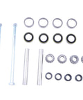 Front Wheel Bearing Rebuild Kit With Upgraded Stainless Steel Axles And Spring Loaded Seals For 13x5-6 Front Wheels components.
