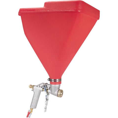 Pro Hopper Gun For Smooth Spray Of Paint And Plaster Ergonomic Grip Durable Build Multicolor Finish 052005 Compatible High Flow Coating Sprayer For DIY Or Pro Projects