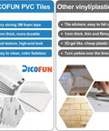 Comparison of 10 Sheet Peel And Stick Backsplash Tile With Faux White Marble Look in PVC vs other vinyl tiles