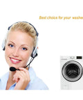 Customer service agent and front load washer promoting Washer Door Lock Switch With Door Strike Replacement For Frigidaire Electrolux Kenmore