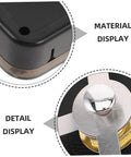Detail and material display of Vinyl Record Clock Mechanism Kit For DIY Projects Easy Install And Accurate Timekeeping
