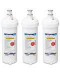 Premium Replacement Drinking Water Filters Built To Drop Dead Snug In Aqua Pure Hf25 S Models displayed in a pack of three.