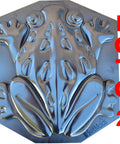 Frog Shaped Concrete Mold For DIY Garden Stepping Stone Pathway Durable ABS Plastic Reusable 14.5 Inch By 13.15 Inch By 1.7 Inch