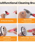 Person using 3 Pack Cup And Bottle Cleaning Brush Set With Straw And Lid Cleaners for thorough inside and edge cleaning.