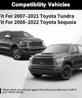 Toyota Tundra And Sequoia HVAC Blend Door Actuator Replacement For 2007 To 2021 Air Conditioning Heater Air Mix Damper Servo Motor