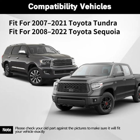 Toyota Tundra And Sequoia HVAC Blend Door Actuator Replacement For 2007 To 2021 Air Conditioning Heater Air Mix Damper Servo Motor