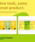 Image of two sets of Amazon Basics canisters, labeled disinfecting wipes lemon scent and fresh scent 255 count multi surface clean up wipes.