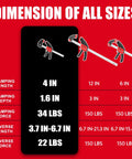 Dimensions of 4-Inch Bar Clamps For Woodworking Set Of 4 One-Handed Spreader Clamps Built Tough With Durable Alloy Steel Bars