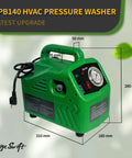 Portable HVAC Coil Cleaner Kit For Home And Pros, 120V 80W AC washer, green pump, 310x180x280 mm