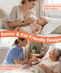 Wireless Bedwetting Alarm for Kids and Teens, Stop Bedwetting Fast With Easy Clip Transmitter, Ultra Sensitive Moisture Sensor, Bedside Receiver, Pediatric Overnight Training Aid for Boys and Girls, watch and clip sensor on child