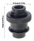 X Y Shaft Dials Holder Nut Mount For Milling Machine Part Iron Milling Accessories Replacement Part Metalworking Tool Lightweight Portable Design For Machinists Engineers And Tech Educators, iron, 7.5cm x 5.5cm