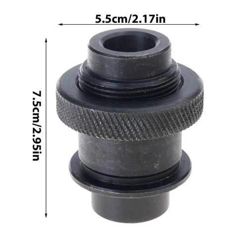 X Y Shaft Dials Holder Nut Mount For Milling Machine Part Iron Milling Accessories Replacement Part Metalworking Tool Lightweight Portable Design For Machinists Engineers And Tech Educators, iron, 7.5cm x 5.5cm
