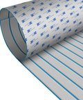 Non Slip EVA Boat Decking With 3M Adhesive Backing Self Adhesive Cuttable Traction Pad For Boats Yachts Jon Boats And Trailers Waterproof Shock Absorbent Marine Foam Flooring Mat 94 By 45 Inches rolled view