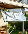 Garden Rain Collector Kit For Eco Friendly Water Harvesting With Hose And Filter System Tool Free Assembly under eaves