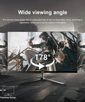 24.5 Inch Gaming Monitor With 200Hz Refresh Rate, 1Ms Response Time, FHD 1080p VA Panel, HDR400, Freesync, 99 Percent sRGB
