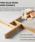 Grab This Adjustable Battery Welding Fixture For 18650 And 21700 Lithium Packs Total Game Changer Spot Welding Holder Clamp Jig For Smooth Quick Diy Setup, showing durable solid wood structure.