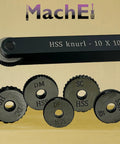 Single Wheel Knurling Tool Holder With Five Spare HSS Knurls Included For Precision Knurling On Lathes And Mills Beefy Tool Steel