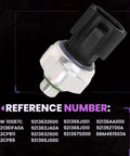Direct Fit Replacement AC Pressure Switch For Nissan Infiniti Mazda Cars That Fits Altima 350Z 370Z Versa Maxima Titan FX Q50 Q60 QX50 QX60 HVAC Sensor Transducer Plug And Play product image with reference numbers.