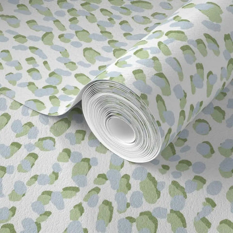 Killer Blue Green Modern Wallpaper With Hella Smooth Matte Linen Finish And Totally Eco Safe Build Built Damn Solid For Any Kitchen Bathroom Or Commercial Space Featuring Pro Level Paste To Paper Application And Fresh Room Refresh Vibe in a rolled design with subtle texture.