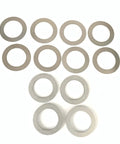 Barrel Shim Kit For One Half Inch By Twenty Eight Muzzle Brakes Stainless Steel AR 5.56 And 223 Includes Shim Sizes 004 008 040 060