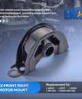 Heavy Duty Front Right Engine Motor Mount For Honda Acura El Integra Civic Crv 1994 To 2001 Shop Grade Damping Bracket, steel construction.