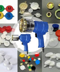16 Blade Carbide Pneumatic Oil Barrel Crimper Sealer 35 70mm Hydraulic Drum Pressure Cap Tool Heavy Duty for various drum caps.