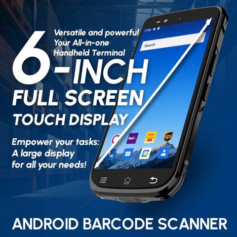 Android 12 Barcode Scanner With 4GB RAM And 64GB ROM, 1D 2D QR Code Scanning, Zebra SE4710 Engine, 4G Wireless Handheld PDA N77