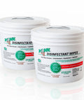 Gym Grade Disinfectant Wipes One Step Cleaner Sanitizer Deodorizer For Gyms Fitness Clubs Schools And Commercial Facilities 2 Buckets With 1600 Wipes Kills 99 Percent Bacteria No Bleach Or Alcohol Safe For Sensitive Skin, 2 buckets on white background