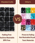 Comparison of Mandala Crafts vs other 150 Sets Black 12Mm No Sew Plastic Snap Fasteners Kit for DIY Sewing.