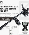 Pool Gate Latch for Chain Link Fences, Kid Proof Gate Lock, Heavy Duty Safety Latch With High Reach Release Keeps Lil Ones Out of the Pool