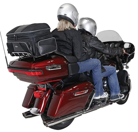 Route 1 Traveler Tour Trunk Bag For Motorcycles Ride Ready With UltraMax Fade Resistant Fabric And Lifetime Warranty on Harley-Davidson