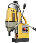Heavy Duty Magnetic Drill Press With 1400W Copper Motor For Unstoppable Power And Precision, showing control panel and handle.