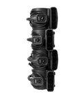 Stacked Mini Mighty Centrifugal Air Mover 138 Watt With 600 CFM For Beast Drying Fast Surfaces Like Carpets Floors Black