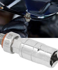 Fix Stripped Oil Pan Threads Fast With This M12x1.75 Self Tapping Drain Plug Kit Made From Durable Grade 304 Stainless Steel Including Extended Bit And Wrench For Quick Car Maintenance Jobs And Easy Engine Fixes. M12x1.75 stainless drain plug with socket wrench