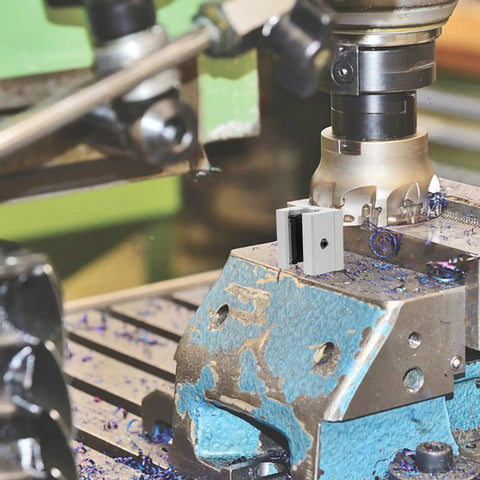 Two Pack Linear Guide Sliders Aluminum Alloy Blocks with Rust Resistant Build on CNC machine for Industrial Equipment