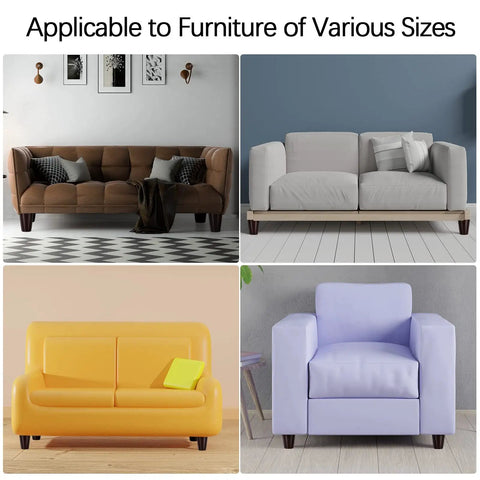 Eight Pieces 3 Inch Round Solid Wood Furniture Legs With M8 T Nuts Beefy Durable Couch Sofa Chair Replacement suitable for various furniture sizes