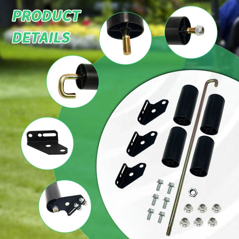 All Purpose Lawn Striping Kit For 50, 54 And 60 Inch Zero Turn Mowers, Precise Fit For Cub Cadet Ultima Series And Troy-Bilt Mustang Z Models parts