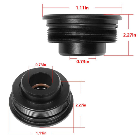 Replacement Tilt Cap Gland With Seals For V6 3.3L End Cap Tilt Cylinder 200 225 250 300 HP Outboard Motors 2 Pack