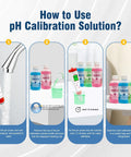 Guide for using Pro Grade pH Calibration Buffer Solution Kit With 4.00 7.00 And 10.01 Buffers, Three 250 mL Bottles, High Precision.