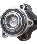 Rear Wheel Bearing And Hub Assembly With ABS For 2007 2008 Nissan Altima, 2009 To 2019 Maxima, 2015 To 2016 Murano, front view.