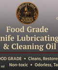 Premium Knife Pivot Lube Oil For Folding Knives And Tools With Food Safe Formula Reduces Friction And Wear 20ml Bottle
