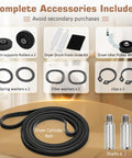 Ultimate Dryer Repair Kit For 1992 And Newer SM Series Dryers With RB170002 Roller Kit D516792 Idler Pulley 93.3 Inch Belt D511255P contents display